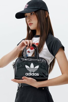 Adidas Authentic Original Adicolor Mini Bowling Bag Black
