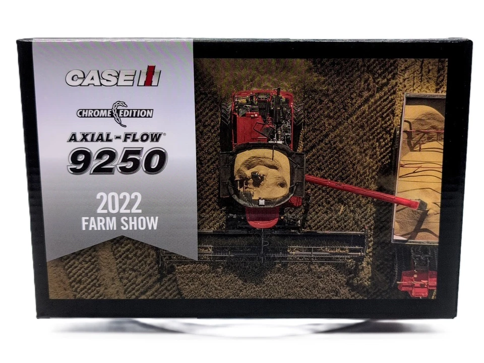 1/64 Case IH 9250 Tracked Combine With 40′ Draper Head, Rice Edition, 2022 Chase - Image 2 of 3