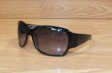 Disney Women's Over Sized Black Plastic With Animal Print inside Sunglasses