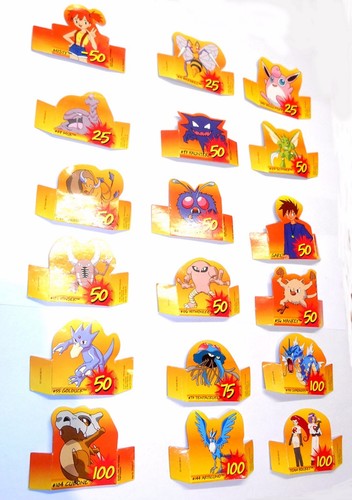 Pokemon Figures ~ 2" SLIDERS / ROLLERBALLS ~ Loads to Choose ~ Vintage 1999 Tomy - Picture 28 of 28