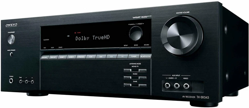 ONKYO TX-SR343 B AV receiver 5.1ch corresponding black TX-SR343 B - Image 3 of 4