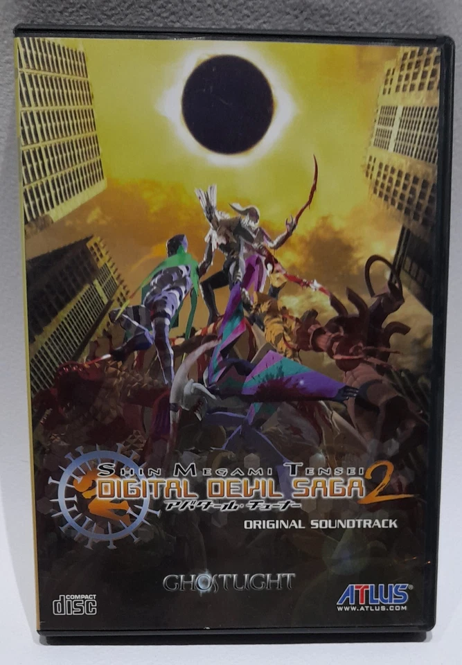 Shin Megami Tensei - Digital Devil Saga 2 OST 2006 - Original Soundtrack CD - Image 3 of 4