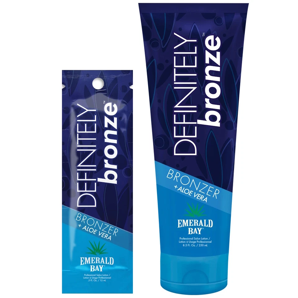 Emerald Bay Definitely Bronze Bronzer Bronzing sunbed tanning lotion cream