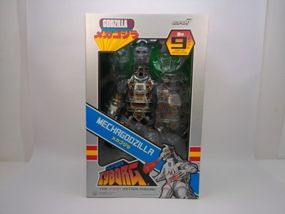 EXCLUSIVE SUPER7 GODZILLA SUPER CYBORG CLEAR MECHAGODZILLA FIGURE NEW X-RAY