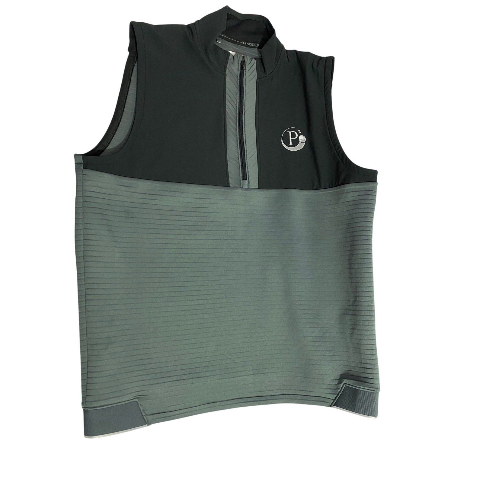 UNDER ARMOUR UA Golf 'P2' Vest Gray Men’s Size L
