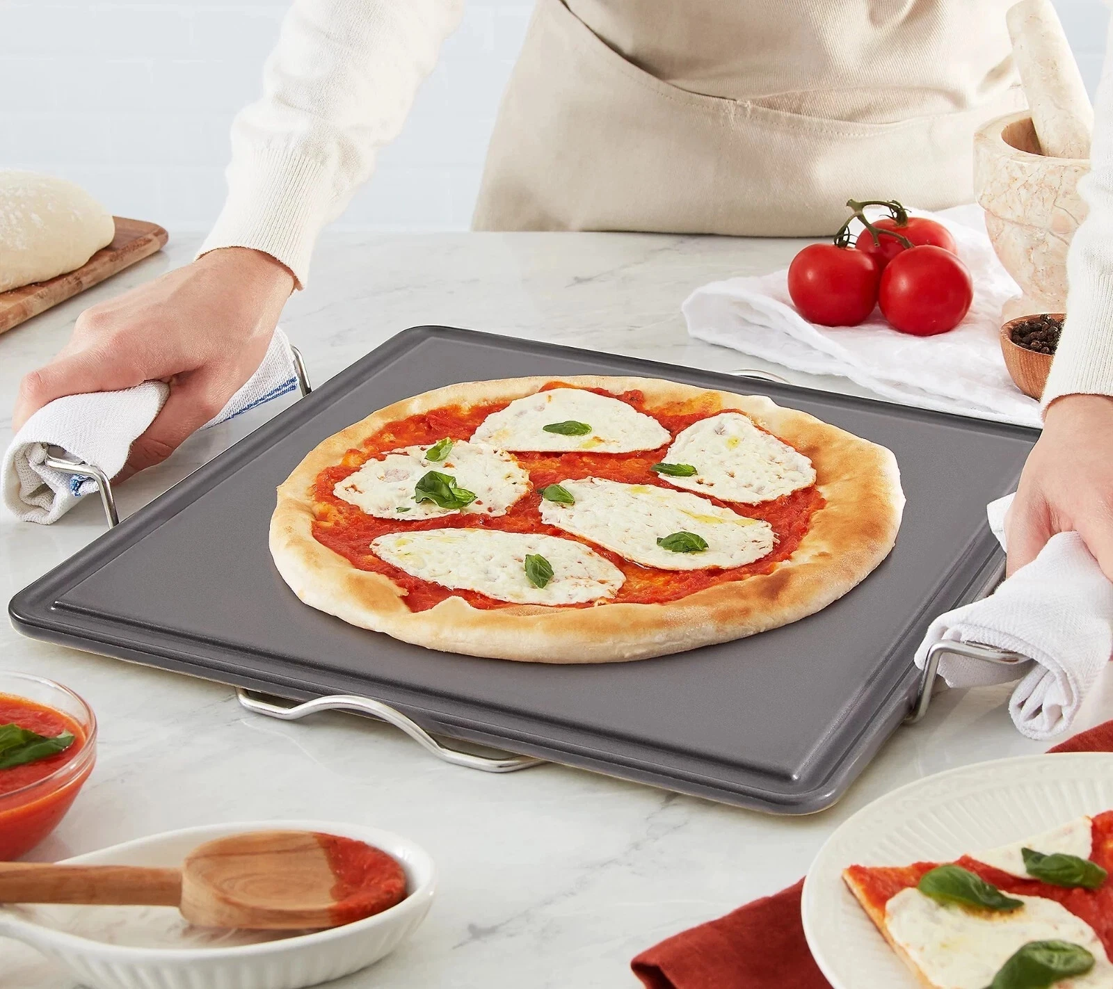 Alex by DASH Not Just A Pizza Stone 14" Stone
Opens in a new window or tab
