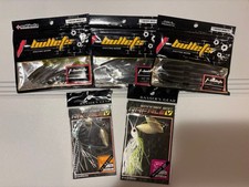Bass fishing worm, spinnerbait, and bulk sale