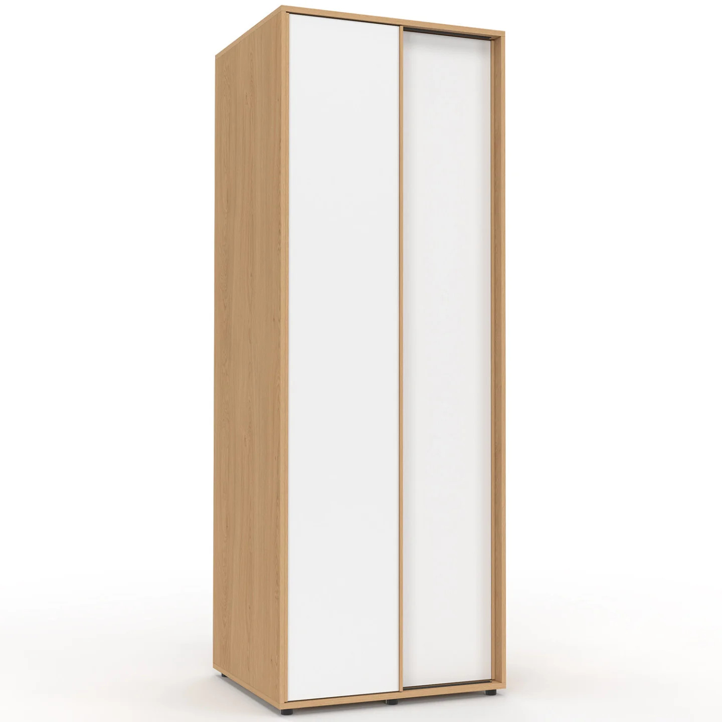 Armoire portes coulissantes SLIDEA gain de place pour petite chambre ou studio urbain
