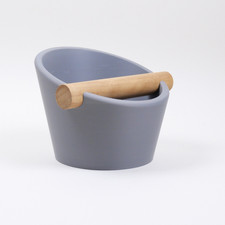 KNOCDIC Oval Coffee Knock Box, Puck Box, Unique Gift for Coffee Lovers