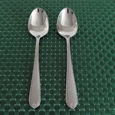 Hampton Silversmiths RACHELLE FROST Teaspoons Set of 2 Stainless 18/10 Korea 709