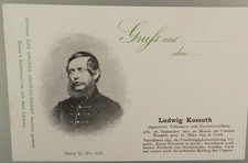 Foto Autogrammkarte Politiker Ludwig Kossuth (144889)
