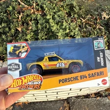 2024 HOT WHEELS Pull-Back Speeders Porsche 914 Safari TREASURE HUNT
