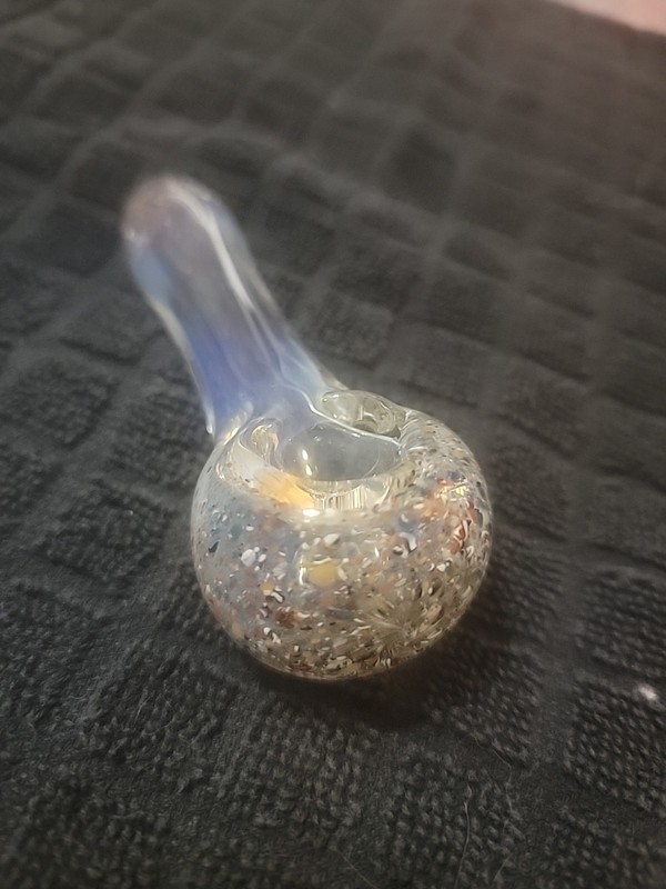 GLASS SPOON PIPE TOBACCO 