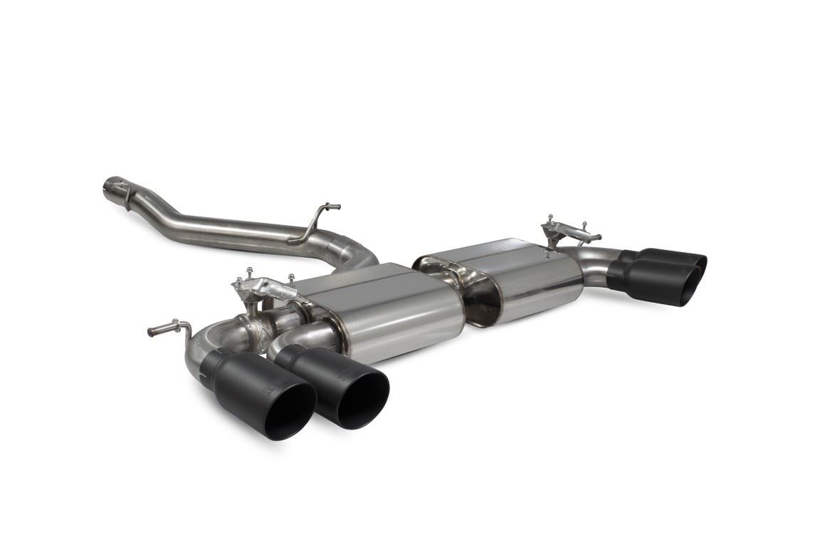 Scorpion Exhaust No-Res Cat-Back Valve Audi S3 2.0T 8V Sportback FL No-GPF 16-18