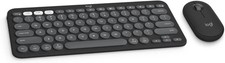 Logitech Pebble 2 Combo Wireless Keyboard  Mouse Logit Bolt USB PC / MAC Black