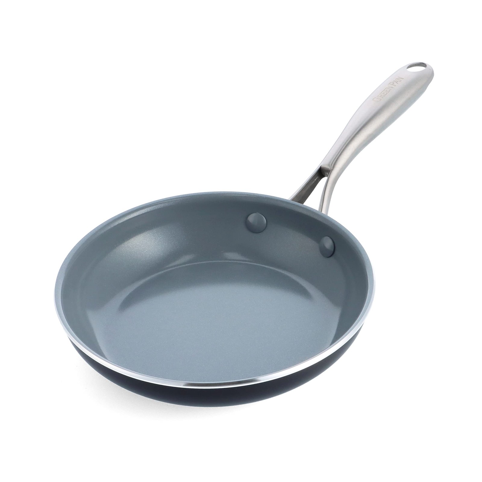 Swift Healthy Ceramic Nonstick 8-Inch Frying Pan with Stainless Steel Handle