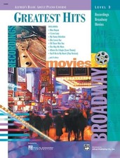 Alfreds Basic Adult Piano Course Greatest Hits Book 3 Alfreds Basic Ad - GOOD