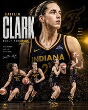 Caitlin Clark WNBA All-Star  Indiana Fever 8x10 shooting sequence