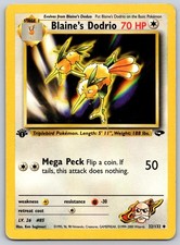 BLAINE'S DODRIO 32/132 GYM CHALLENGE 2000 on eBay