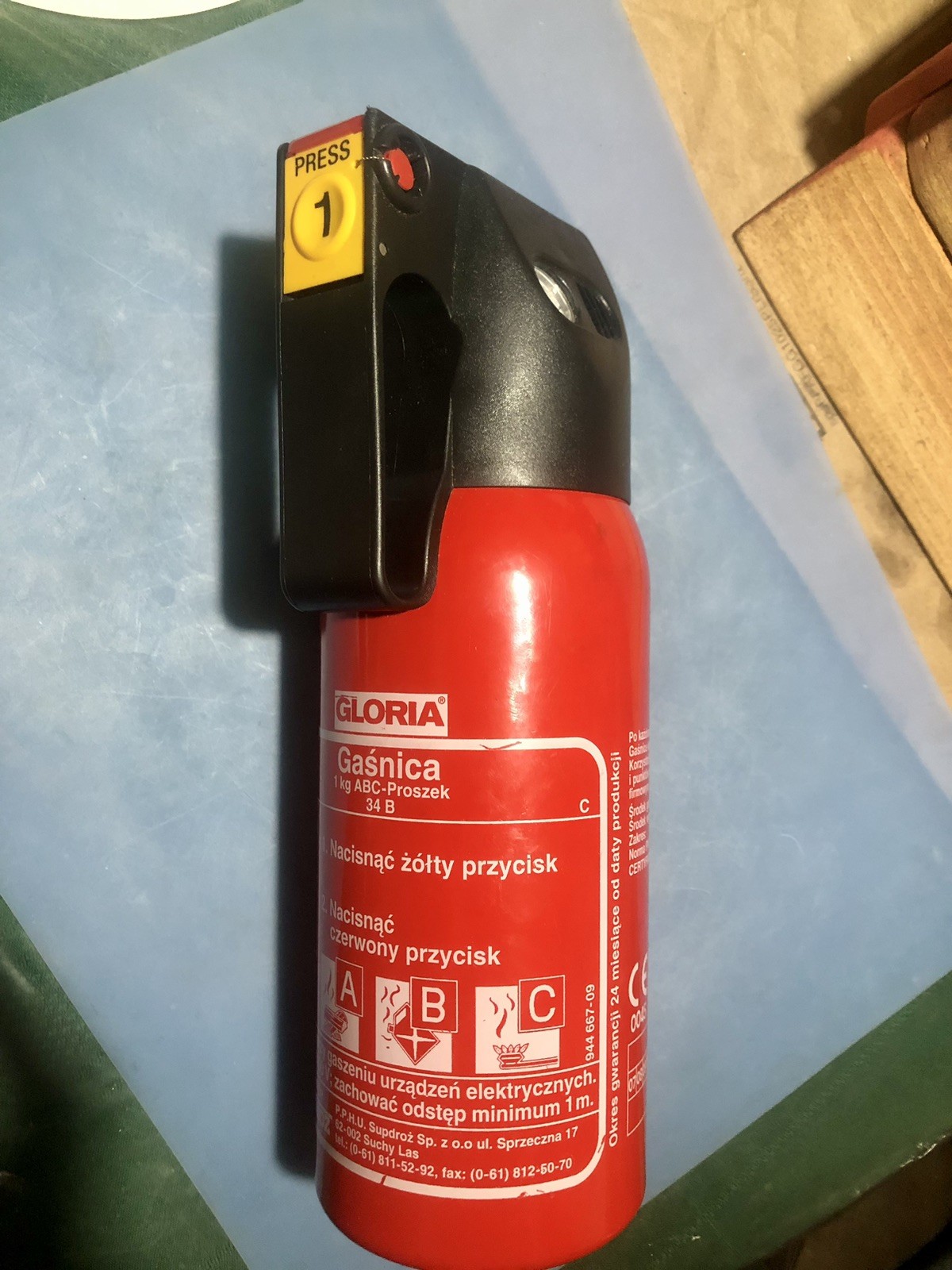 Gloria Oem Bare Replacement Fire Extinguisher For-Mercedes,Bmw,Porsche,Mclaren