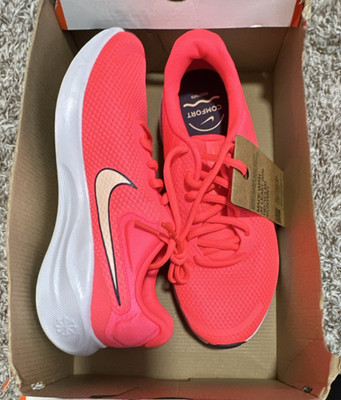 Nike Revolution 7 Hot Punch Crimson Tint Mesh Women's Sneakers FB2208-602