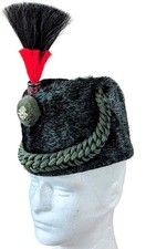 Fantastic Rare original Victorian British Army St George's Rifles fur Busby #B