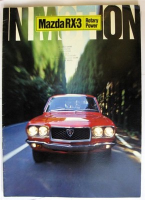 MAZDA RX-3 Rotary Power Car Sales Brochure LF c1975 #A47111T102-357
