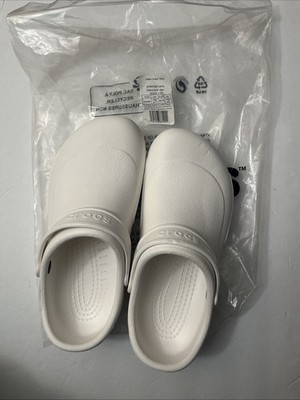 Crocs At Work Bistro Clogs   Slip Resistant M9/W11 Work Shoes NEW