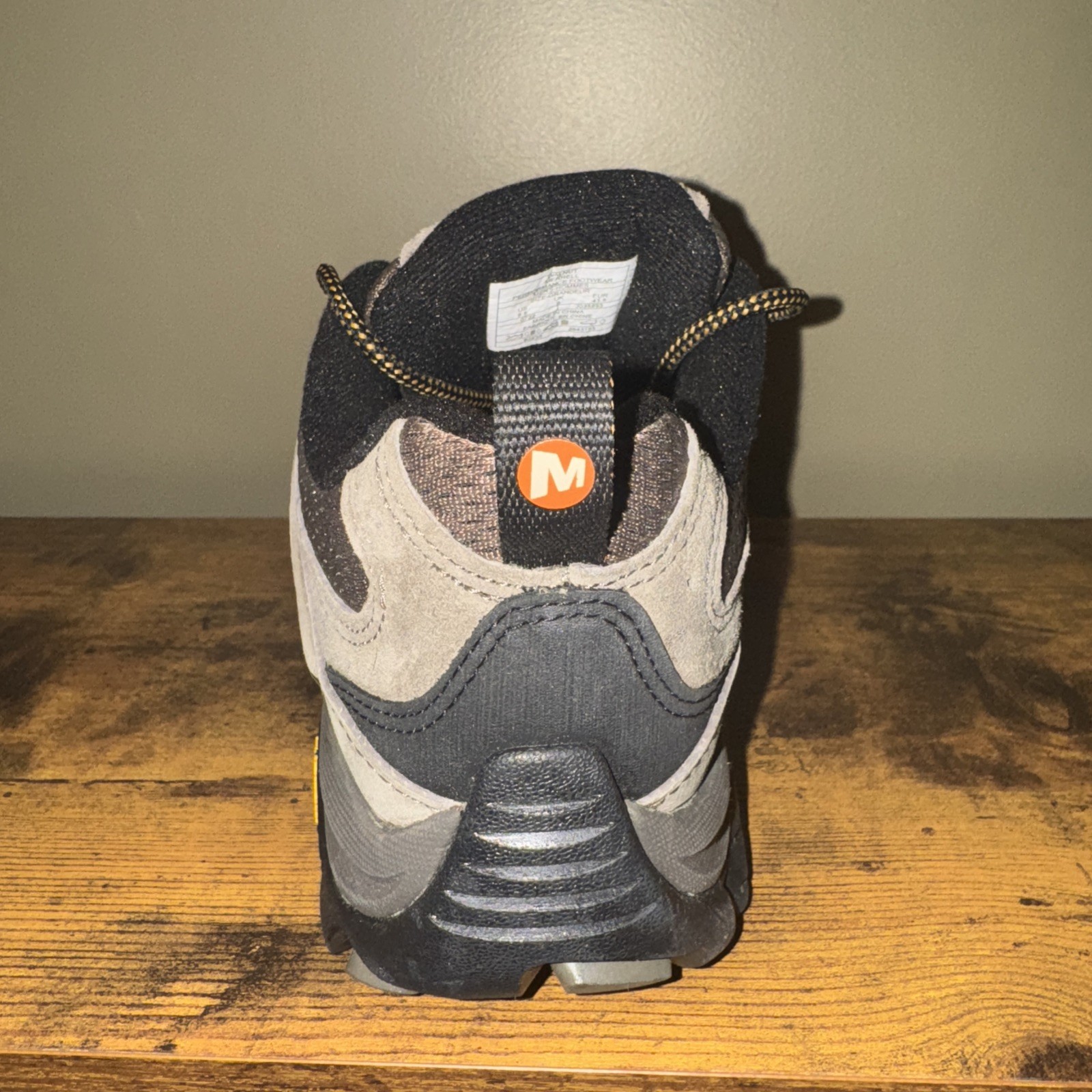 Scarpa Merrell Moab 2 Vent impermeabile trekking trail noce uomo 9 5 SOLO PIEDE SINISTRO