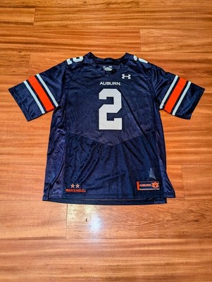 Under Armour Auburn Tigers Football Jersey Cam Newton sz L Blue