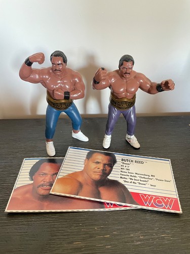 WCW Galoob Doom with bio cards Reed Simmons...