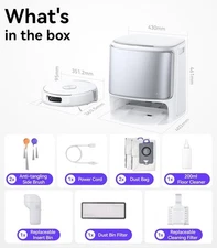 Narwal Freo Z Robot Vacuum & Mop 22,000Pa Self-Emptying AI Obstacle Avoidance