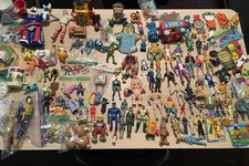 Vintage 80s 90s 00s Toys-Action Figures, McDonald s, Mattel, Random Toys Lot