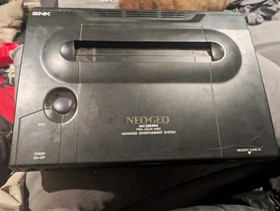SNK Neo-Geo AES Home Console NEO-0 Black, Memory Card Slot (Power N Video Cable)