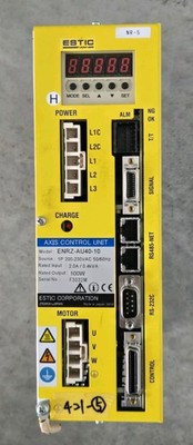 Estic ENRZ-AU40-10 Axis Control Unit Servo Drive 100W Out 1P -Warranty Free Ship