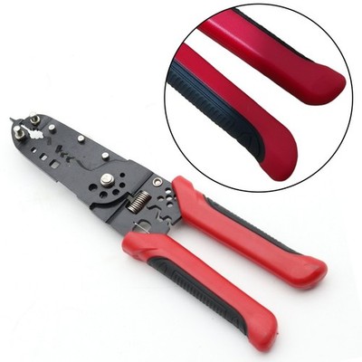 Electricians wire cutting stripping and crimping pliers multipurpose hand tool