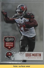 2014 Panini Absolute 20th Anniversary Parallel 3/20 Doug Martin #43 READ 0o9