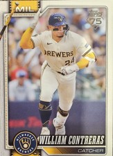 2026 Topps Series 1 #192 William Contreras - Milwaukee Brewers