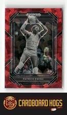 2023 Prizm Draft Picks #96 Patrick Ewing Georgetown Hoyas Red Ice Prizm