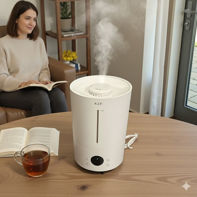 KZF Ultrasonic Humidifier - Deerma Cool Mist Humidifier for Home & Office