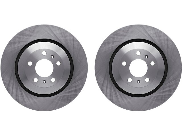 For 2004-2018 Bentley Continental Brake Rotor Set Dynamic Friction 81626TFYG