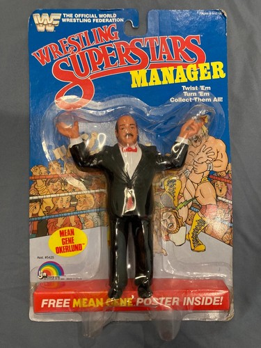 Mean Gene Okerlund WWF LJN MOC Series 3 Wrestling ...