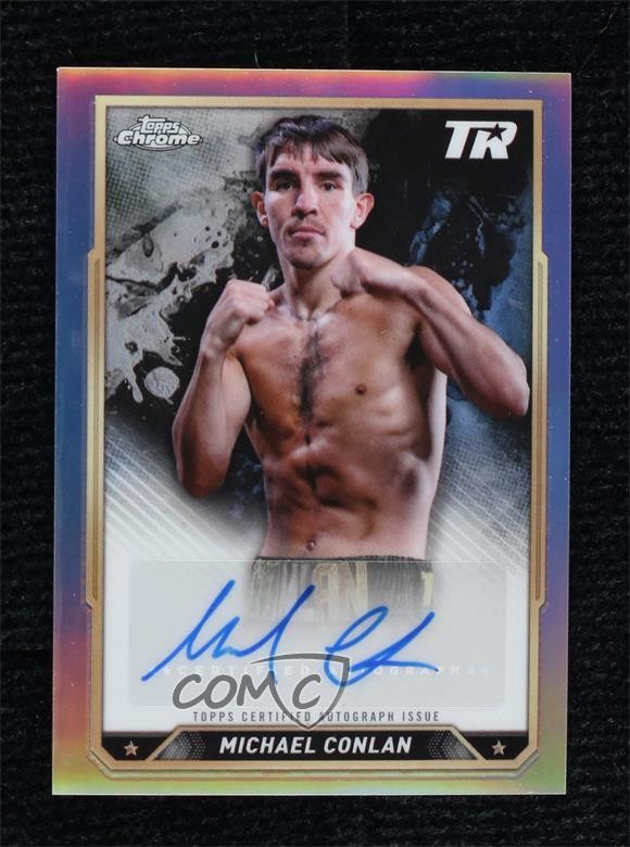 2024 Topps Chrome Chrome Auto Michael Conlan #CBA-MCN Auto 1bi3