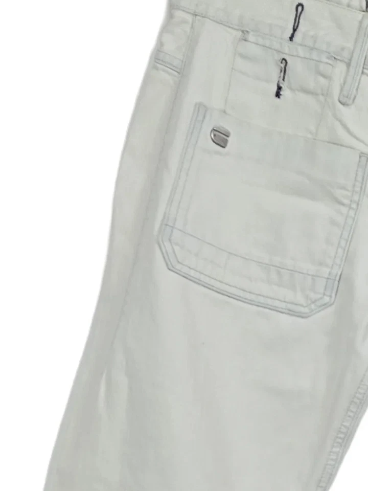 G-Star RAW Jean Regular Homme Blanc Casual (EU 50, INT L, W33) - Photo 3/4