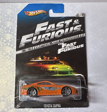 Hot Wheels Fast & Furious 1:64 Toyota Supra Orange Diecast Unopened
