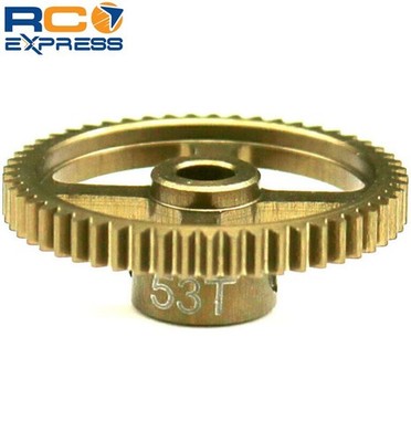 Hot Racing 53t 64p Hard Anodized 7075 Aluminum Racing Pinion Gear HRG6453