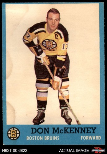 Don McKenney #10 1962 Topps card