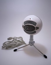 Blue Snowball iCE USB Condenser Microphone Cardioid PC Mac - White