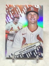 2023 Topps Pristine- Nolan Gorman (RC) FRESH FACES #FF-6 CARDINALS 