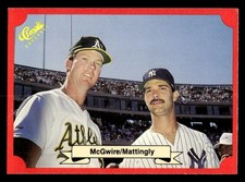 1988 Classic Red #151 Mark McGwire/Don Mattingly MINT NO RESERVE!